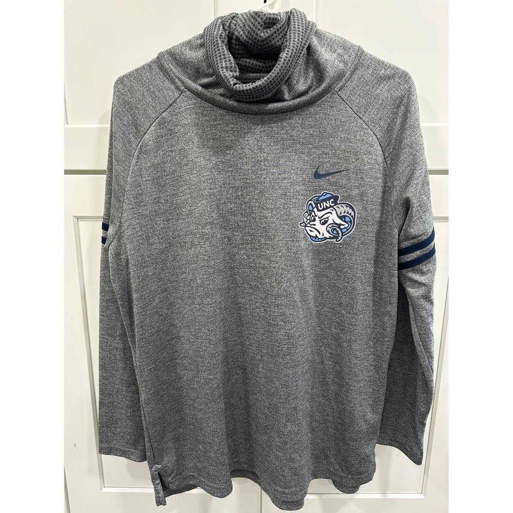 Nike UNC Tar Heels Pullover Long‎ Sleeve Shirt Women's Large